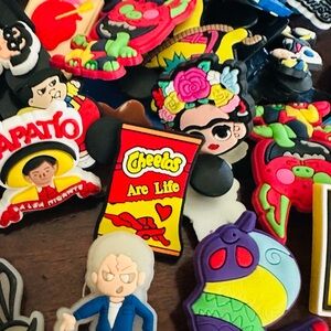 Colorful crocs charms Set of 70 pieces